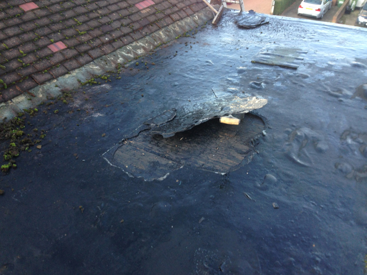 1. GRP Fibre Glass Flat Roof