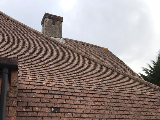 Petts Wood - new brekland brown roof including new black upvc all round