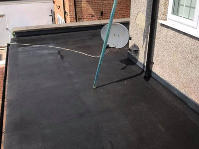 New three layer flat roof in Northumberland Heath 11